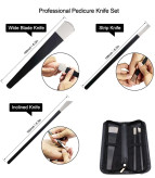 ست 3 عددی تیغ شارپن پدیکور روسی