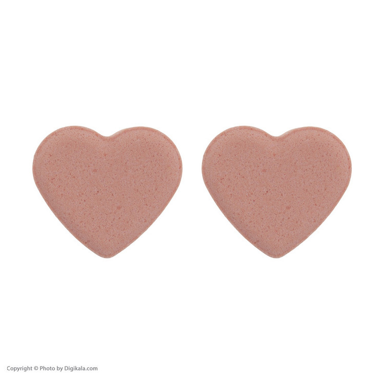 کوکتل پدیکور ژبن پلاس مدل Heart وزن 600 گرم بسته 12 عددی