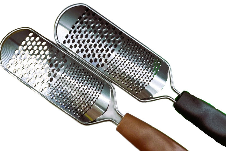 رنده پدیکور کف پا استیل ریز و درشت