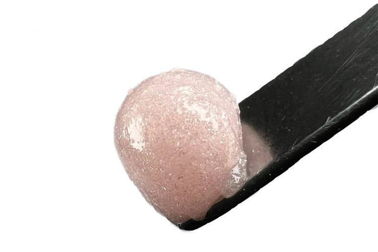 پلی ژل کاشت ناخن شاینی پینک IBI