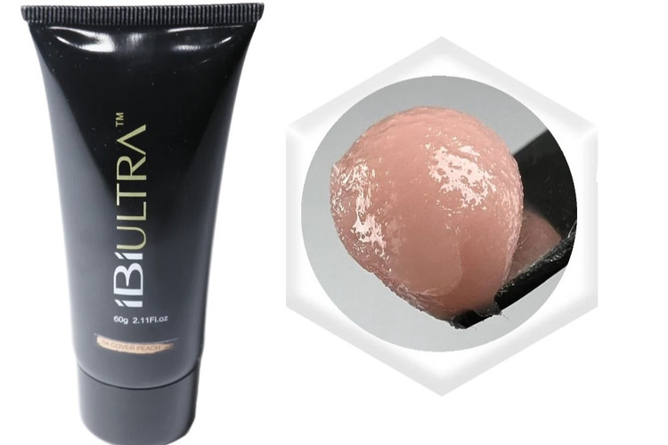 پلی ژل کاشت ناخن کد 4 کاور پیچ 60 گرم آی بی آی IBI