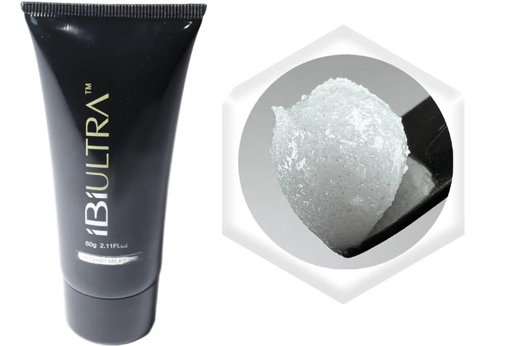 پلی ژل کاشت ناخنشاینی میلک 60 گرم آی بی آی IBI