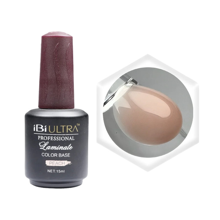 رابر بیس (لمینت) کاشت ناخن هلویی آی بی آی Ibi