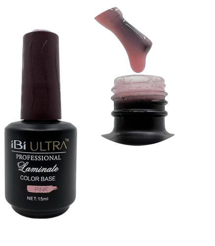 لمینت کاشت ناخن صورتی Ibi