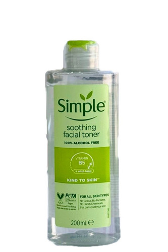 تونر سیمپل انواع پوست 200 میل