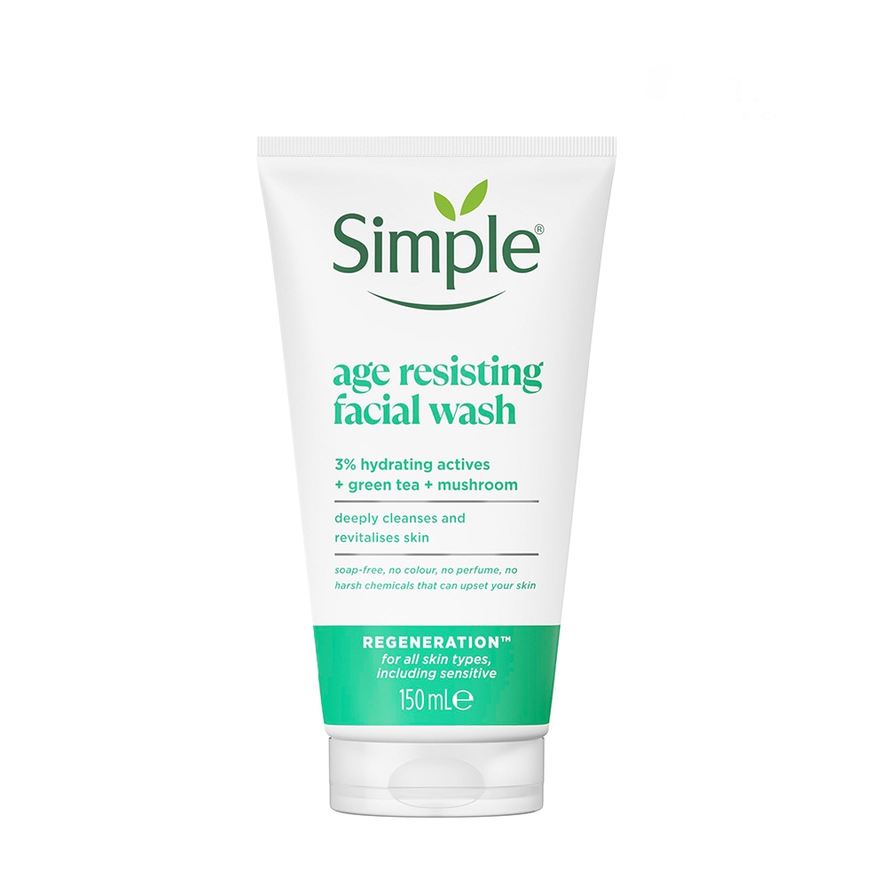 ژل شستشوی چای سبز و قارچ سیمپل 150 میل