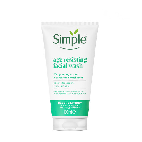 ژل شستشوی چای سبز و قارچ سیمپل 150 میل