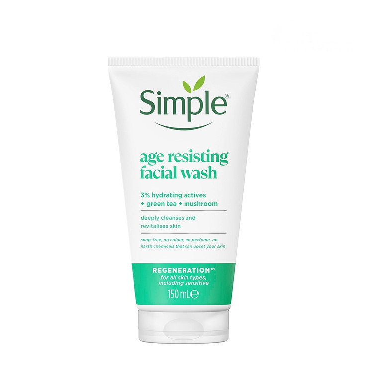 ژل شستشوی چای سبز و قارچ سیمپل 150 میل