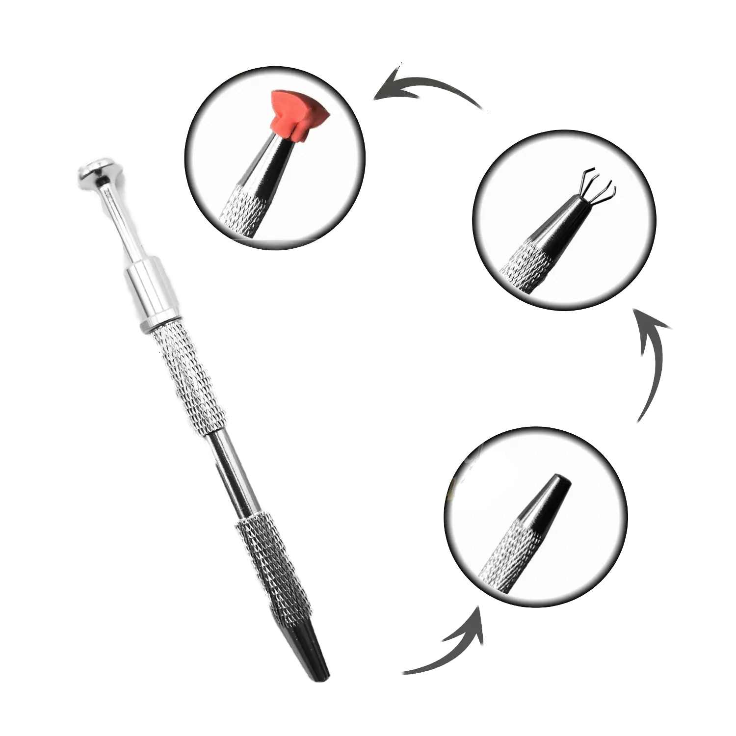 پد آرایشی آمبره ۱۰۰ عددی همراه قلم