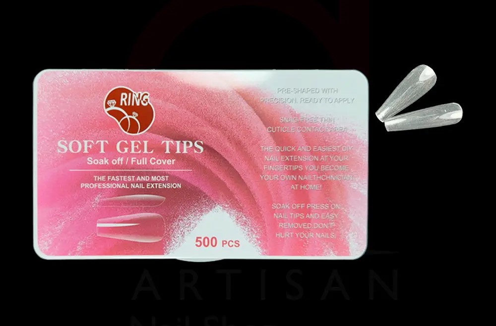 تیپ ژل کاشت ناخن (ژلیکس) مدل گلدانی